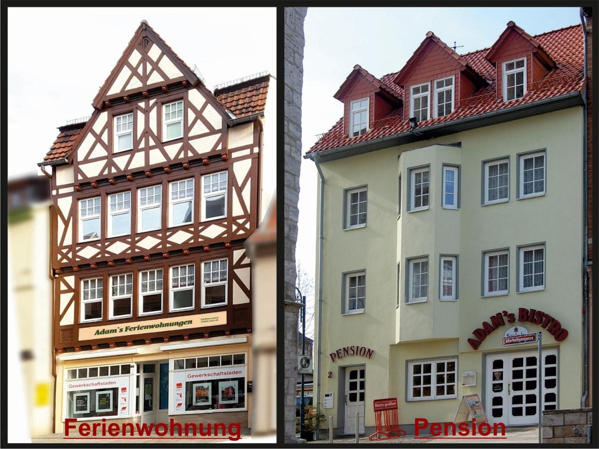 Adams Pension Und Ferienwohnungen Mühlhausen Extérieur photo