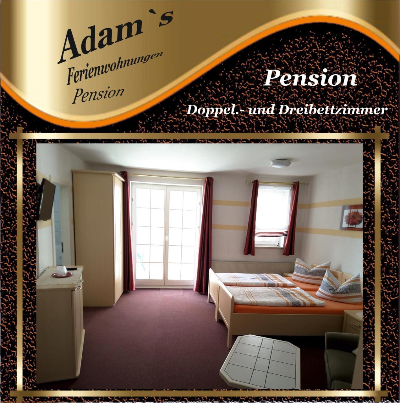 Adams Pension Und Ferienwohnungen Mühlhausen Extérieur photo
