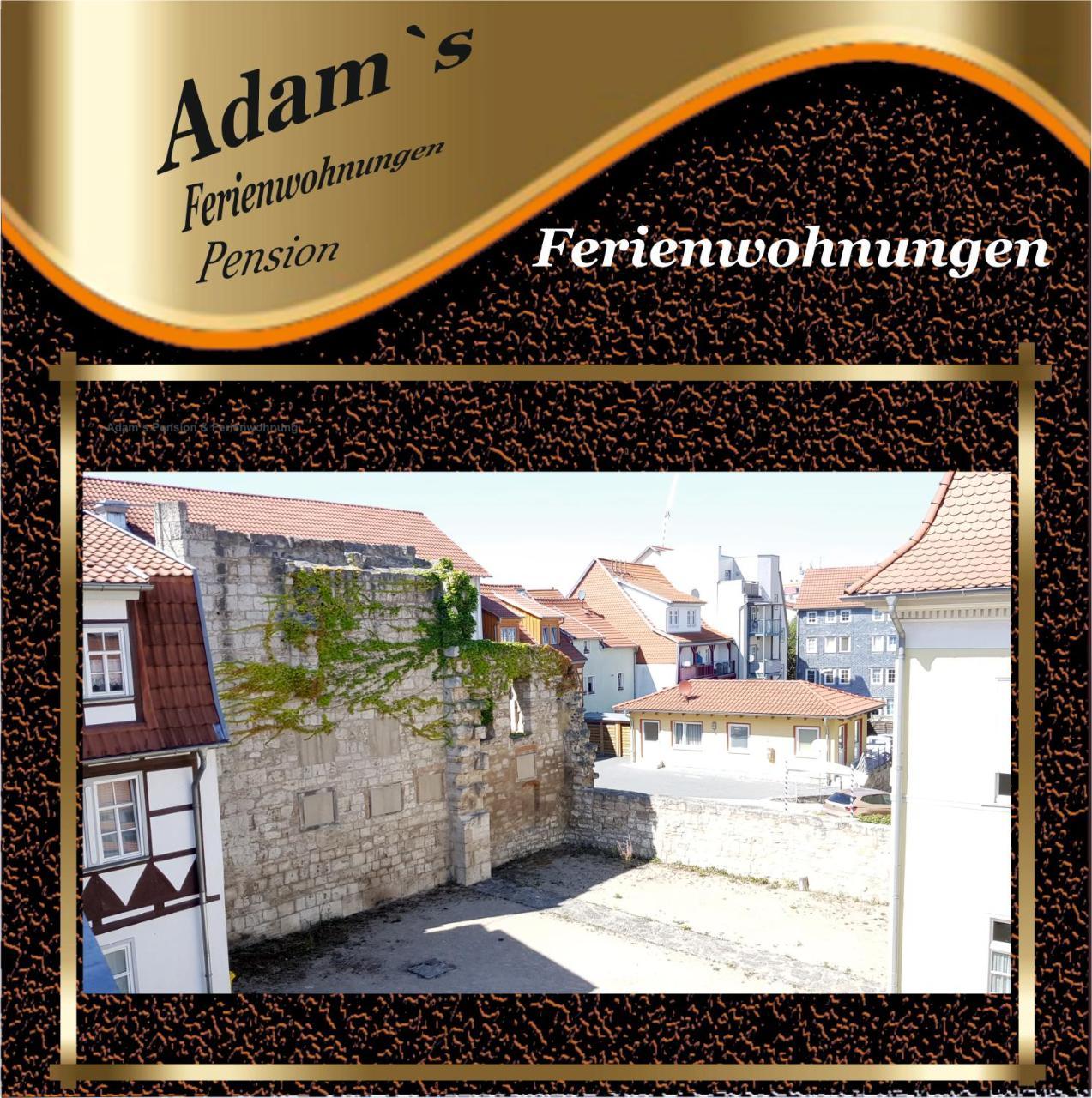 Adams Pension Und Ferienwohnungen Mühlhausen Extérieur photo
