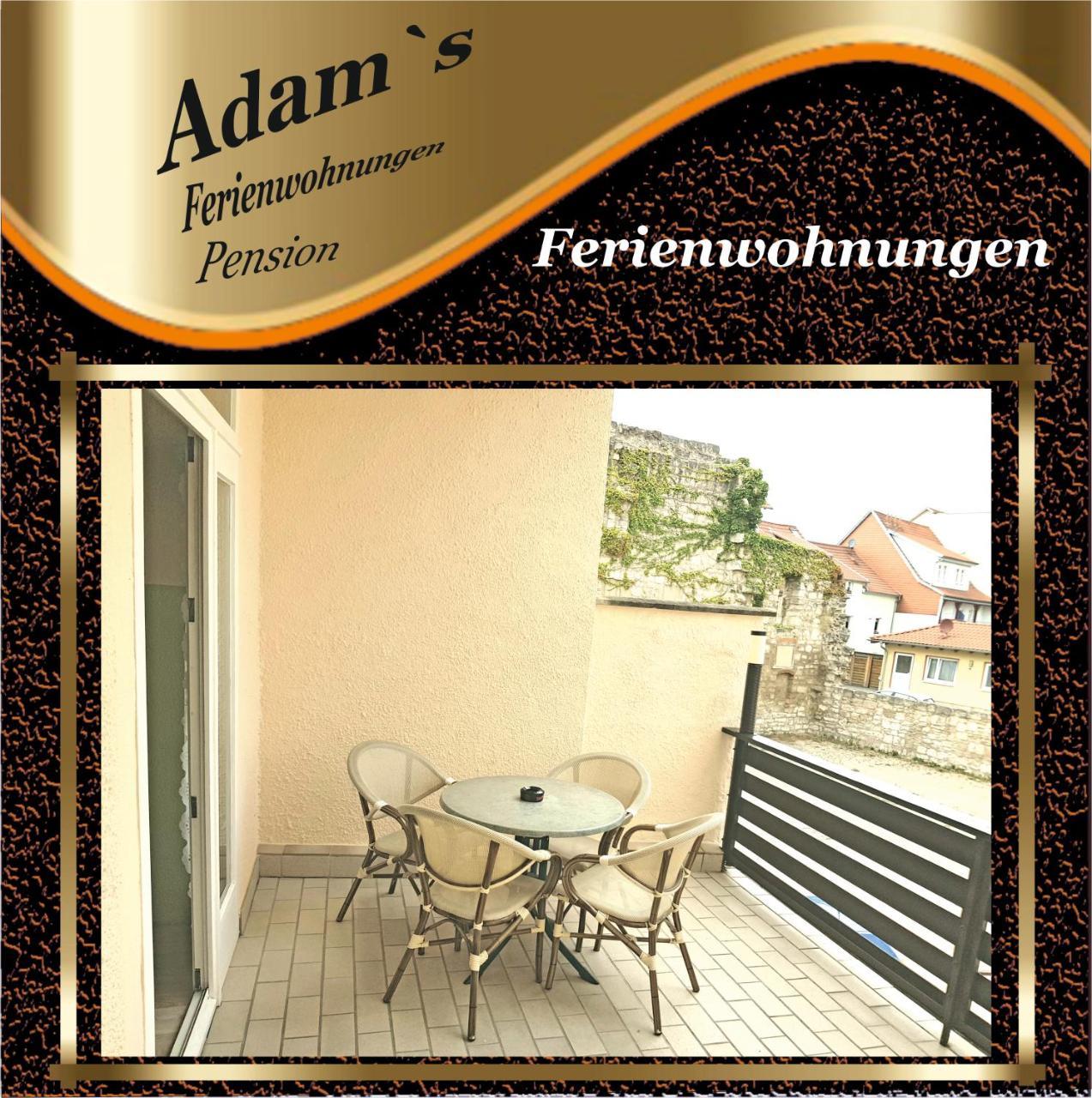 Adams Pension Und Ferienwohnungen Mühlhausen Extérieur photo