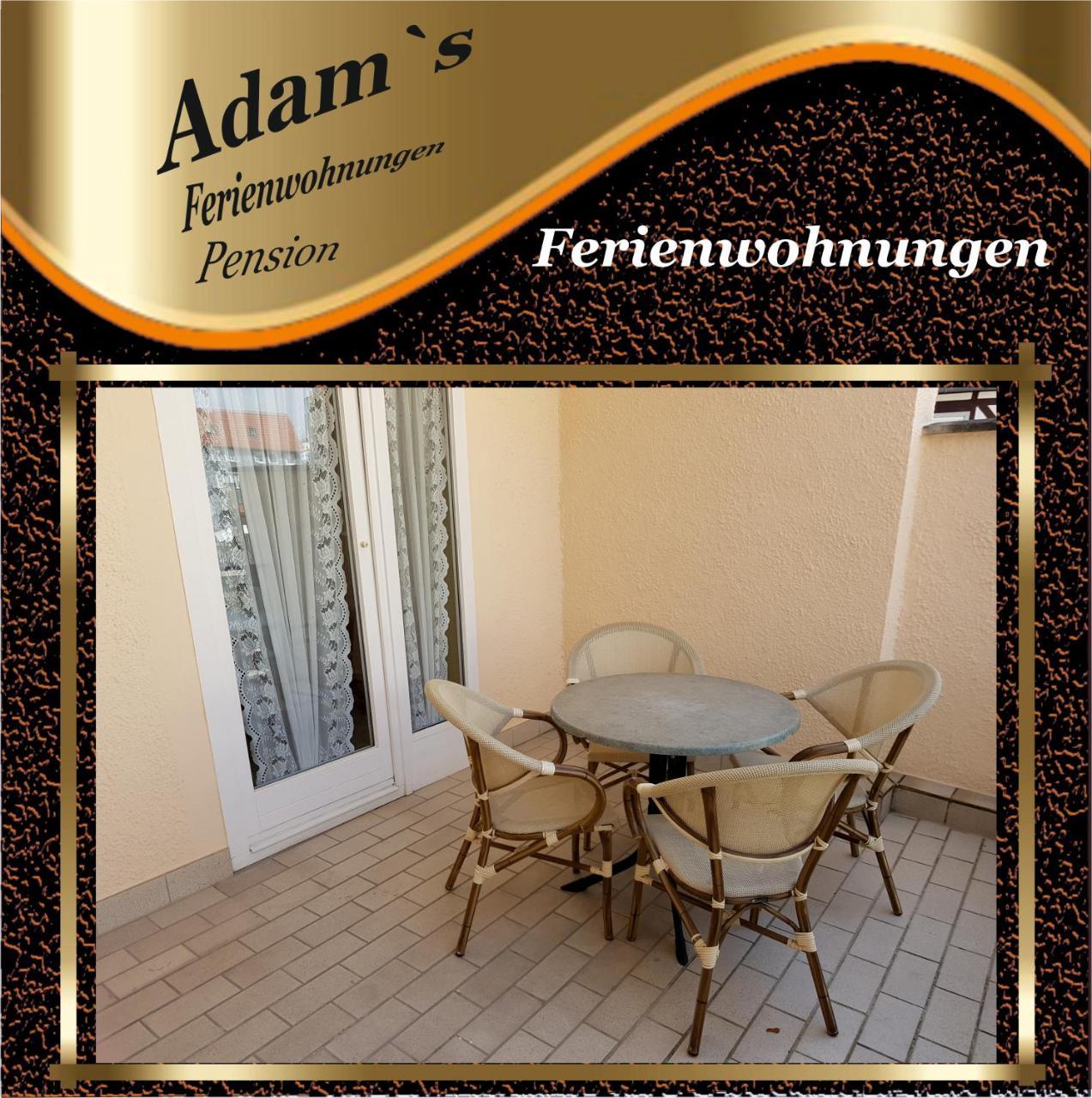 Adams Pension Und Ferienwohnungen Mühlhausen Extérieur photo