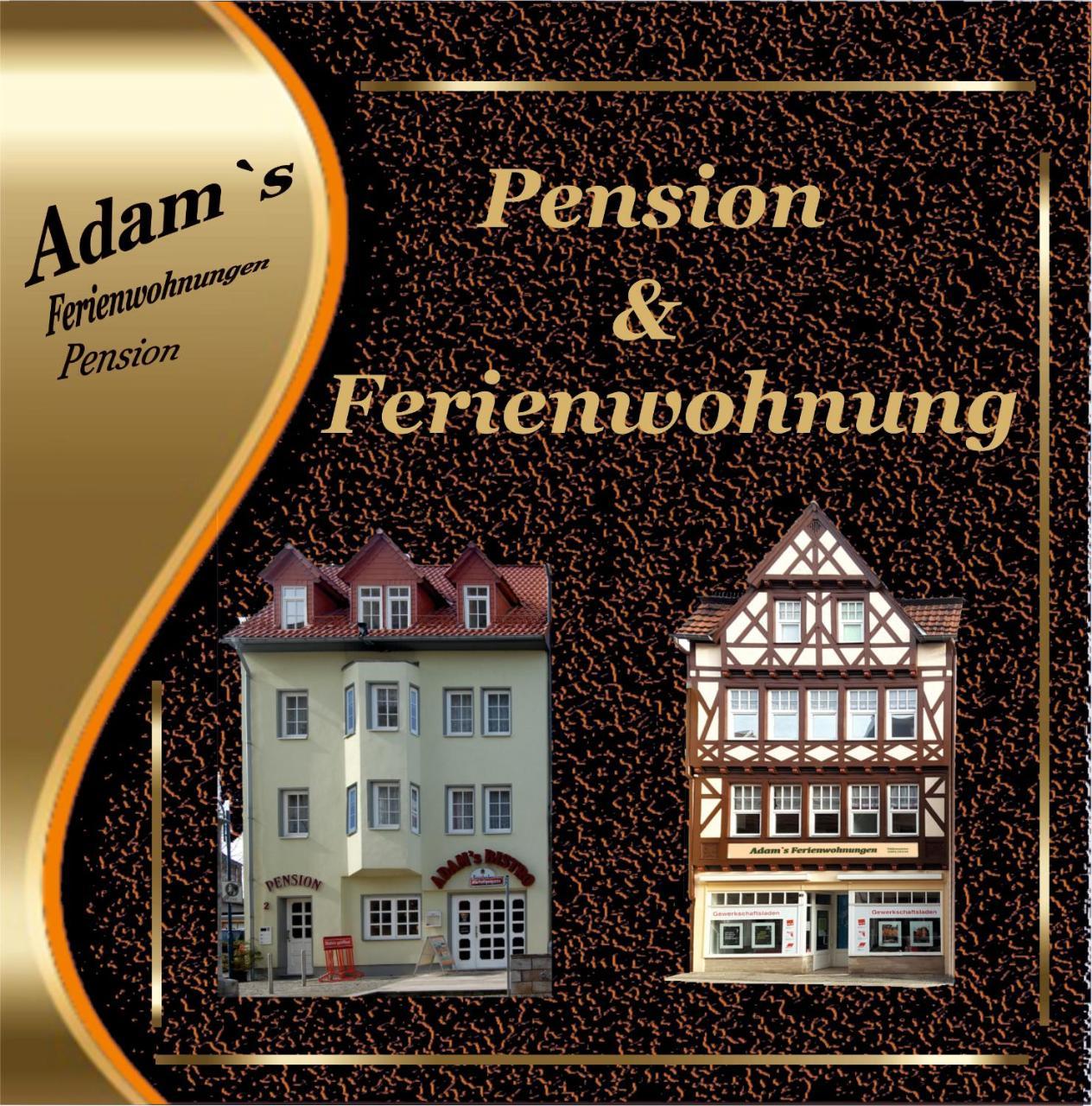 Adams Pension Und Ferienwohnungen Mühlhausen Extérieur photo